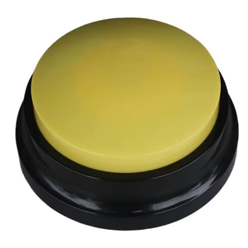 Interactive Pet Training Button with 30 Second Voice Recording - Fun Communication Tool for Dogs and Family Games