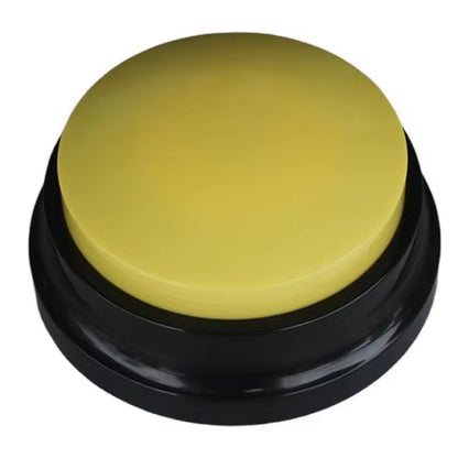 Interactive Pet Training Button with 30 Second Voice Recording - Fun Communication Tool for Dogs and Family Games
