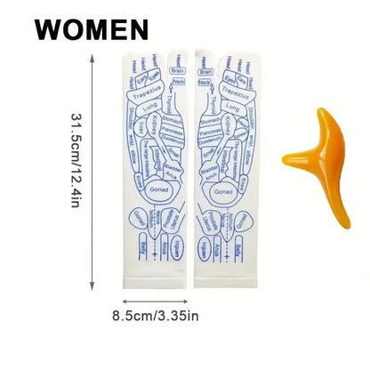 Revitalize Your Feet with Our Acupressure Massage Socks - Perfect for Tired Feet Relief and Physiotherapy