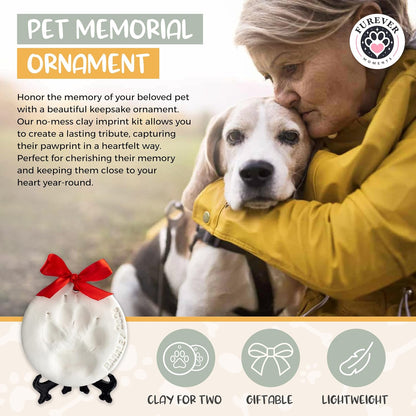 Pet Paw Print Kit for Dogs, Dog Paw Print Kit for Cats, Dog Keepsake Gift