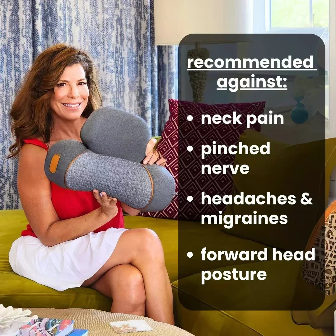 Experience Ultimate Relaxation with the 3-In-1 Neck Massager: Hot Compress, Vibration Therapy, and Cervical Support