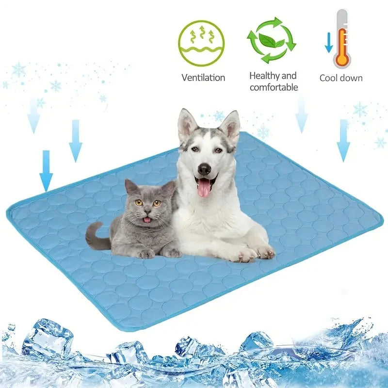 Ultimate Dog Cooling Mat: Extra Large Summer Pet Bed for Dogs and Cats - Durable, Comfortable, and Perfect for All Sizes!