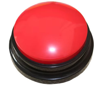 Interactive Pet Training Button with 30 Second Voice Recording - Fun Communication Tool for Dogs and Family Games