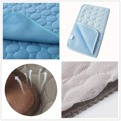 Ultimate Dog Cooling Mat: Extra Large Summer Pet Bed for Dogs and Cats - Durable, Comfortable, and Perfect for All Sizes!