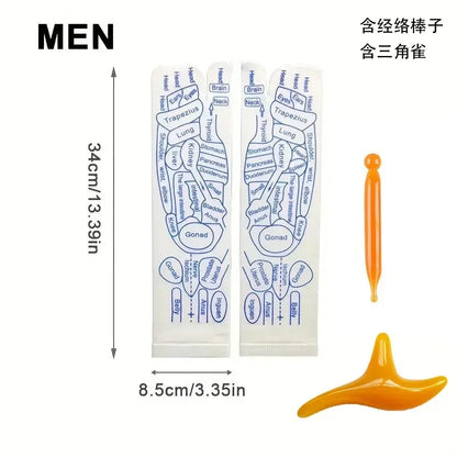 Revitalize Your Feet with Our Acupressure Massage Socks - Perfect for Tired Feet Relief and Physiotherapy