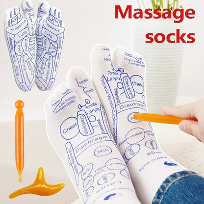 Revitalize Your Feet with Our Acupressure Massage Socks - Perfect for Tired Feet Relief and Physiotherapy