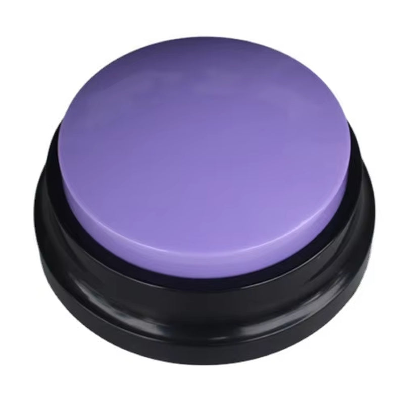 Interactive Pet Training Button with 30 Second Voice Recording - Fun Communication Tool for Dogs and Family Games