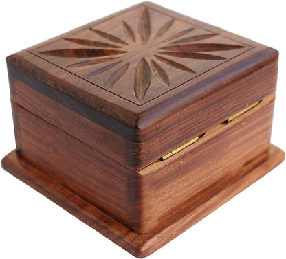 Unlock the Mystery: Artisan Secret Box Brainteaser Puzzle - Perfect Unique Gift for Her, Him, and Special Occasions