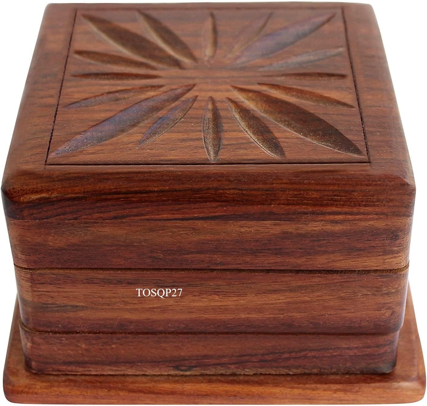 Unlock the Mystery: Artisan Secret Box Brainteaser Puzzle - Perfect Unique Gift for Her, Him, and Special Occasions