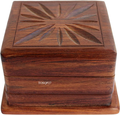 Unlock the Mystery: Artisan Secret Box Brainteaser Puzzle - Perfect Unique Gift for Her, Him, and Special Occasions