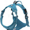 Adjustable No-Pull Dog Harness Reflective Vest, Blue, M