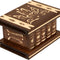 Enchanting Wooden Puzzle Ring Box with Hidden Compartment - A Unique Treasure for All Ages