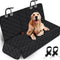 Waterproof Back Seat Cover for Dogs, Black, 53 in, Fits Most Cars and SUVs