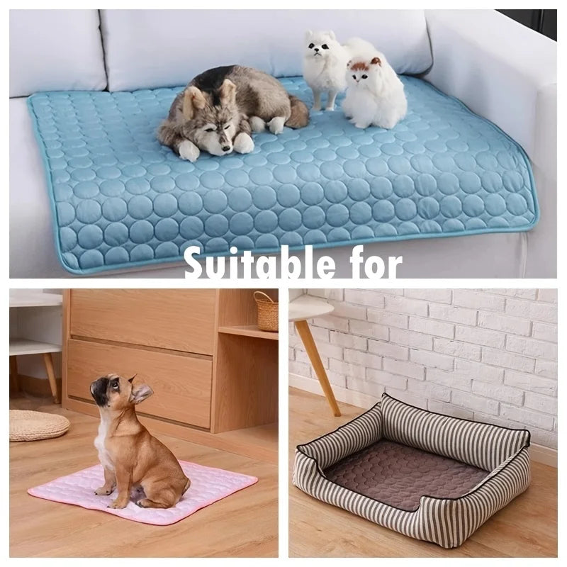 Ultimate Dog Cooling Mat: Extra Large Summer Pet Bed for Dogs and Cats - Durable, Comfortable, and Perfect for All Sizes!