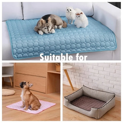 Ultimate Dog Cooling Mat: Extra Large Summer Pet Bed for Dogs and Cats - Durable, Comfortable, and Perfect for All Sizes!