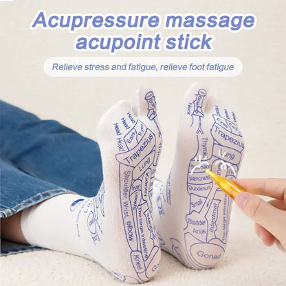 Revitalize Your Feet with Our Acupressure Massage Socks - Perfect for Tired Feet Relief and Physiotherapy