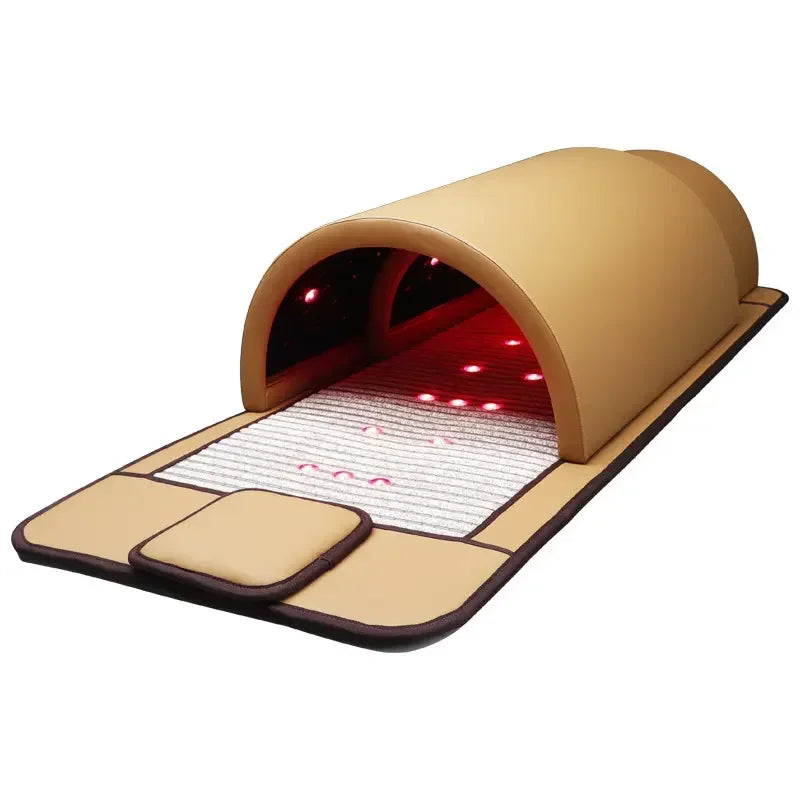 Experience Ultimate Relaxation with the Portable Infrared Sauna Dome for One – Your Home Oasis for Ozone Dry Steam Therapy!