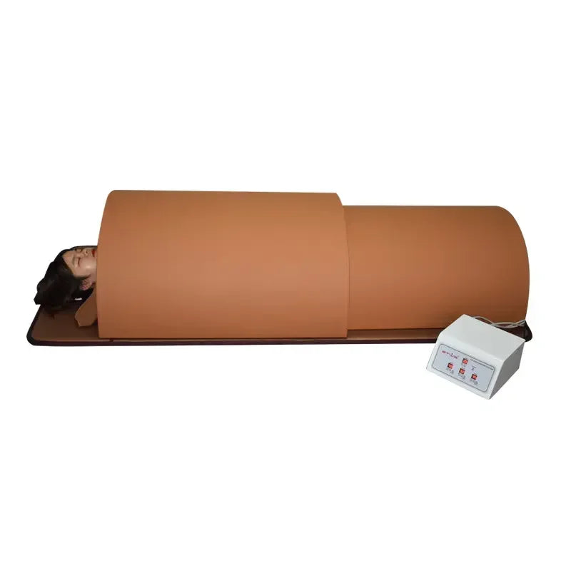 Experience Ultimate Relaxation with the Portable Infrared Sauna Dome for One – Your Home Oasis for Ozone Dry Steam Therapy!