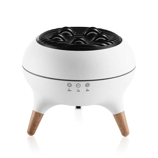 Revitalize Your Space with the Flame Aromatherapy Essential Oil Diffuser - Perfect for Home, Bedroom, and Large Rooms
