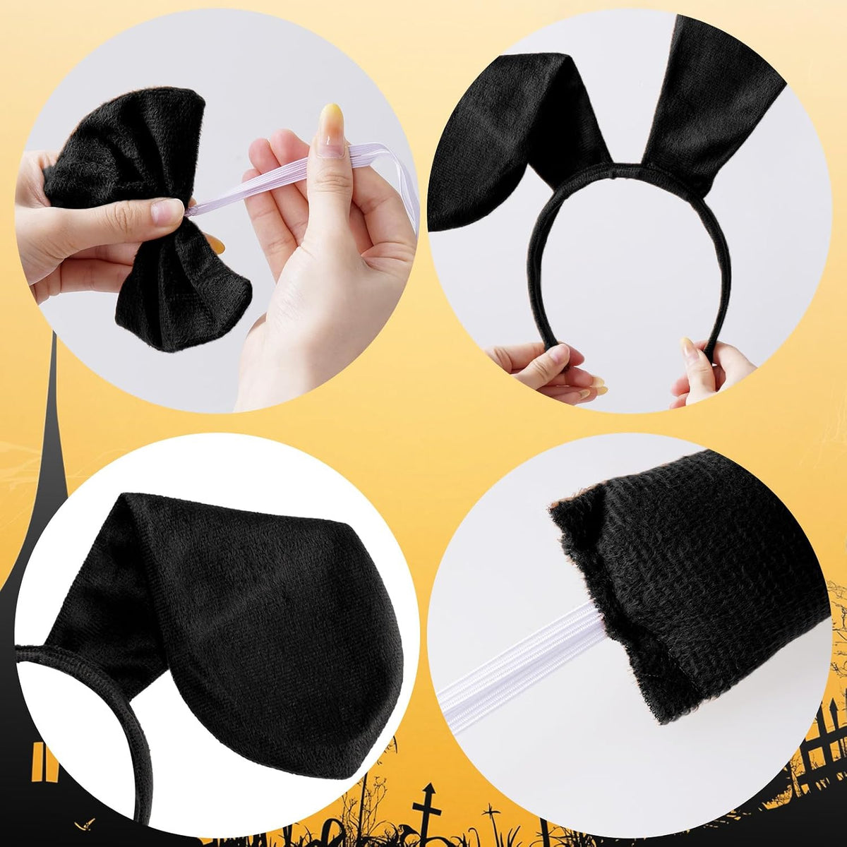 Puppy Dog Costume Set for Adults, Ears, Nose, Tail and Bow Tie