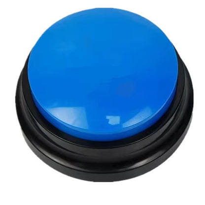 Interactive Pet Training Button with 30 Second Voice Recording - Fun Communication Tool for Dogs and Family Games