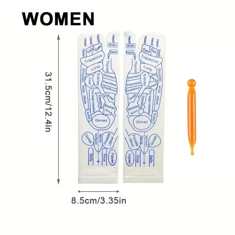 Revitalize Your Feet with Our Acupressure Massage Socks - Perfect for Tired Feet Relief and Physiotherapy