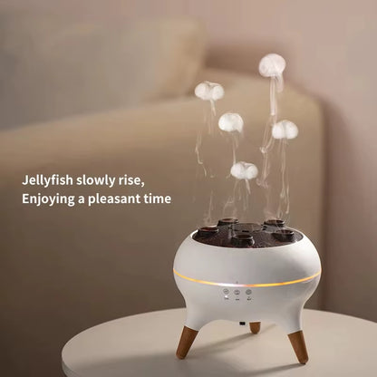 Revitalize Your Space with the Flame Aromatherapy Essential Oil Diffuser - Perfect for Home, Bedroom, and Large Rooms