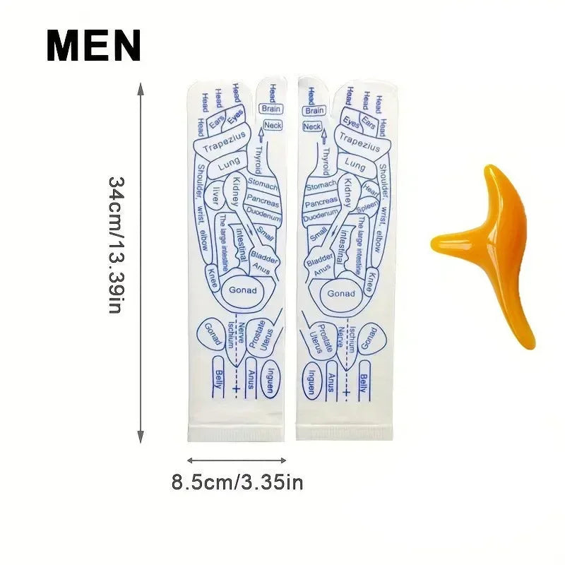 Revitalize Your Feet with Our Acupressure Massage Socks - Perfect for Tired Feet Relief and Physiotherapy